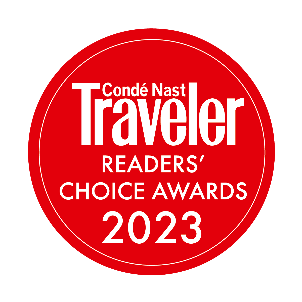 Conde Nast Traveler Readers' Choice Awards 2023